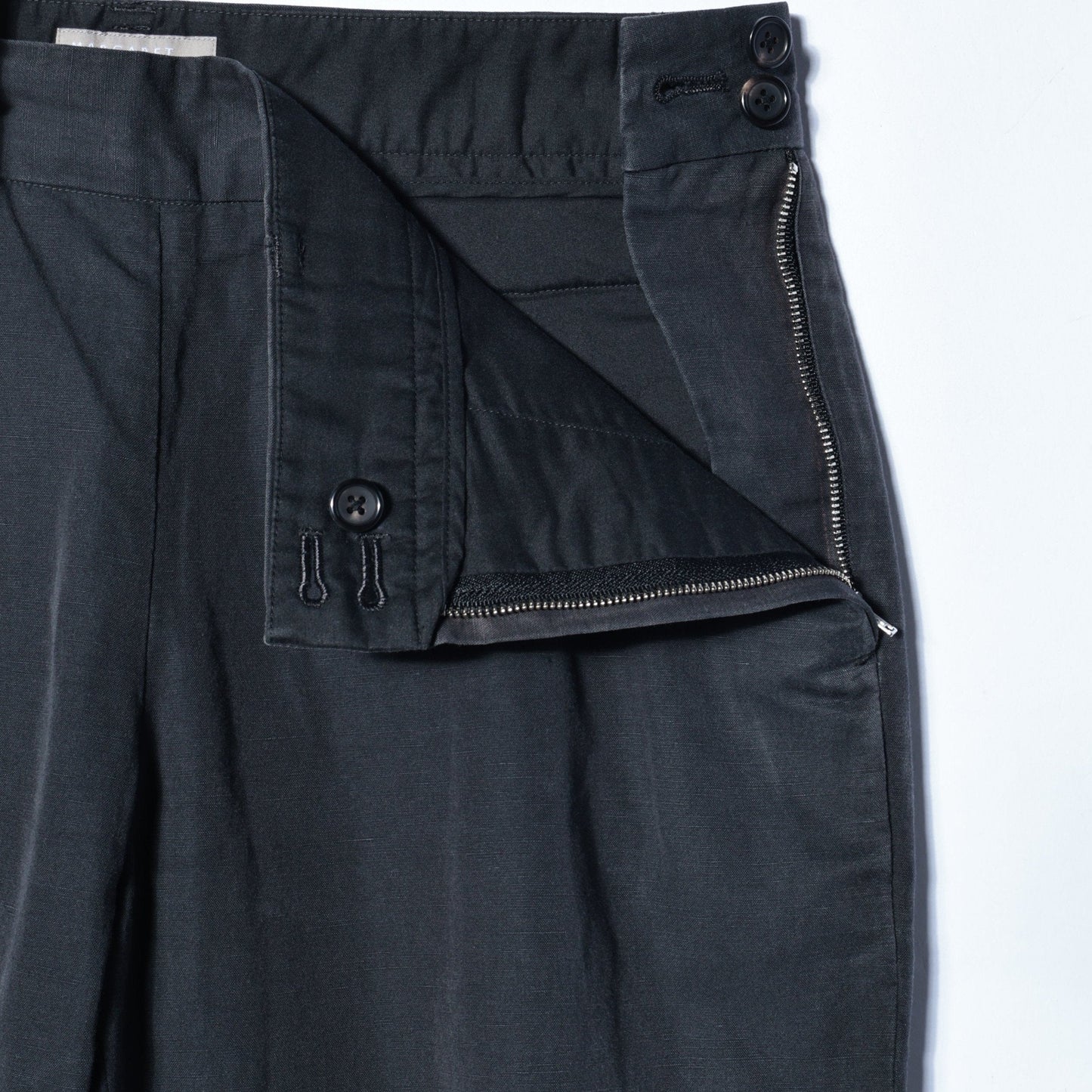 COTTON LINEN TROUSERS