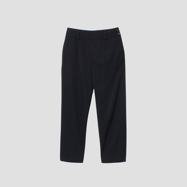 FLUID WOOL TWILL TROUSERS