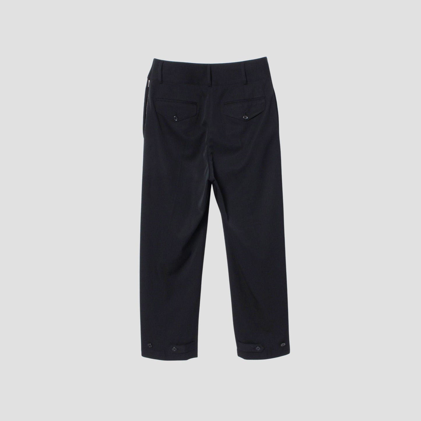 FLUID WOOL TWILL TROUSERS