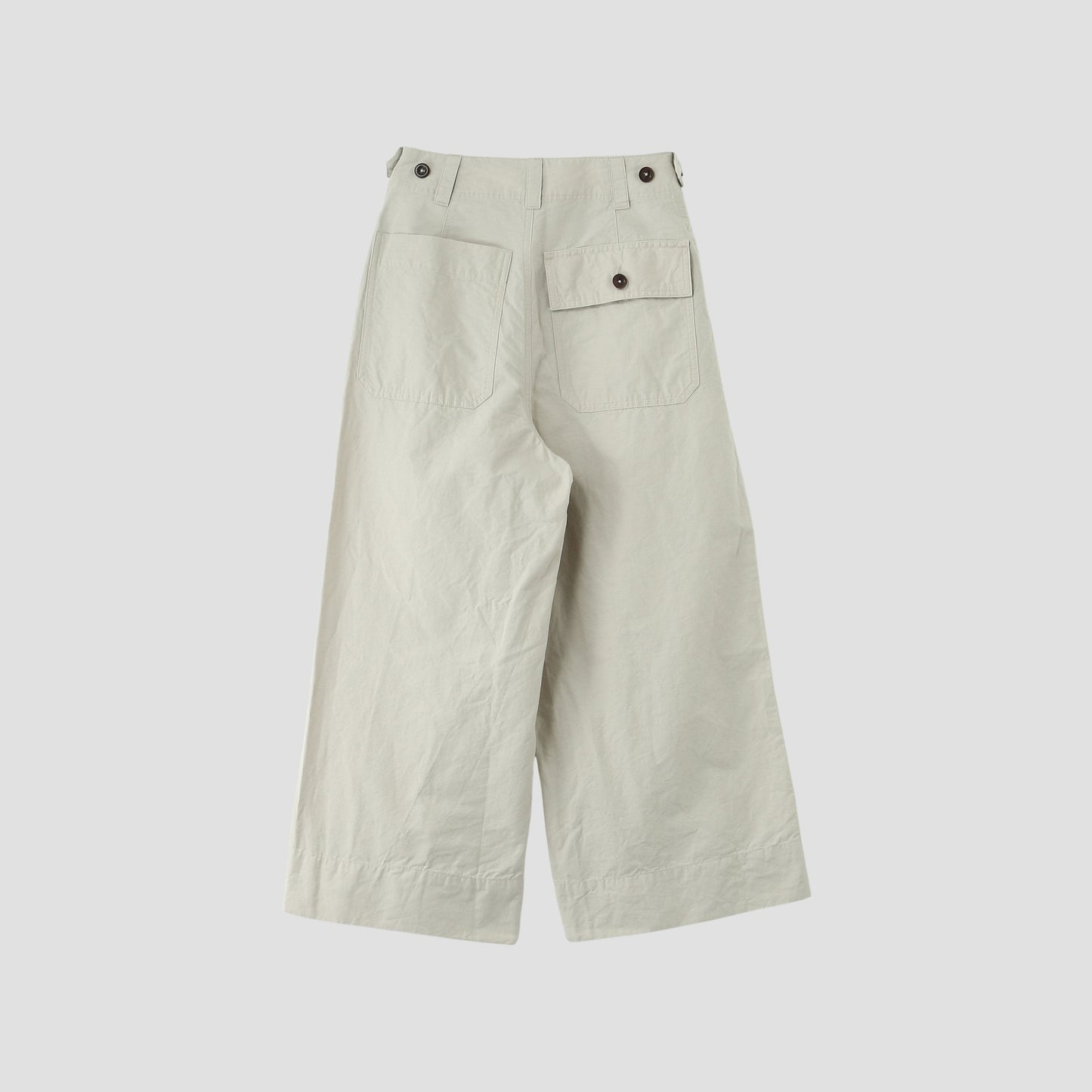 DRY COTTON LINEN TROUSERS