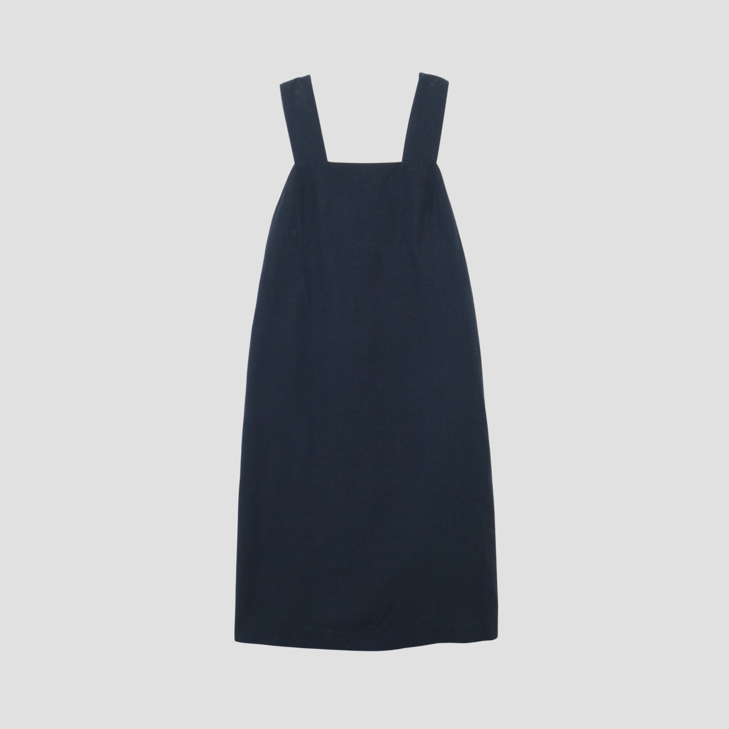 COTTON LINEN SILK POPLIN DRESS
