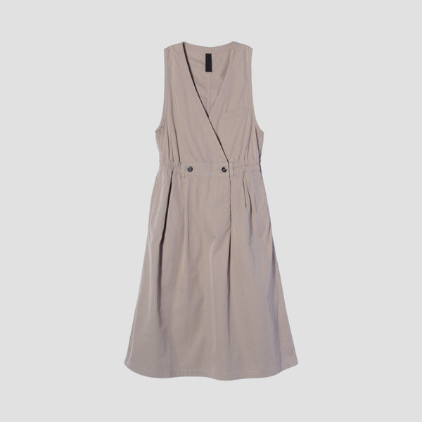 HIGH TWIST COTTON TWILL DRESS