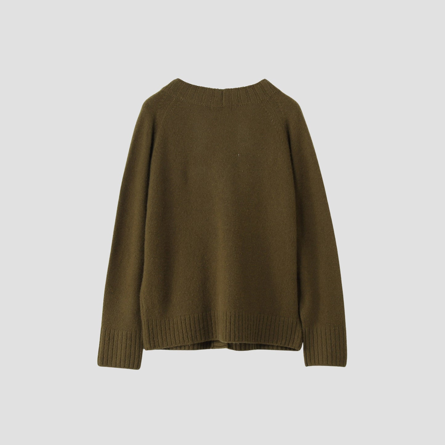 TWISTED CASHMERE WOOL CARDIGAN KNIT