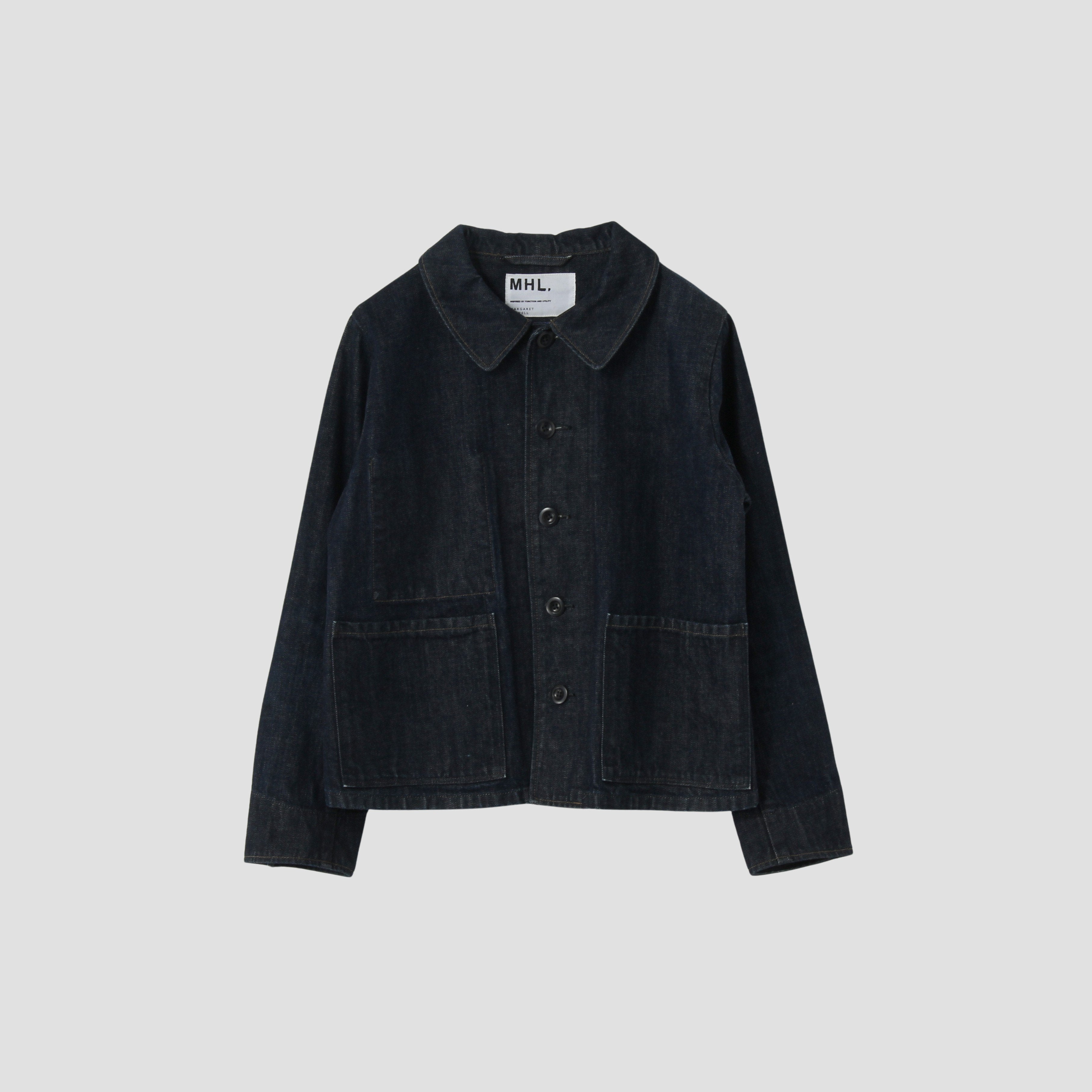 美品 MHL. ジップアップブルゾン ネイビー マーガレットハウエル ブルゾン / 36 / NAVY(ネイビー) ｜ マーガレット・ハウエル 公式