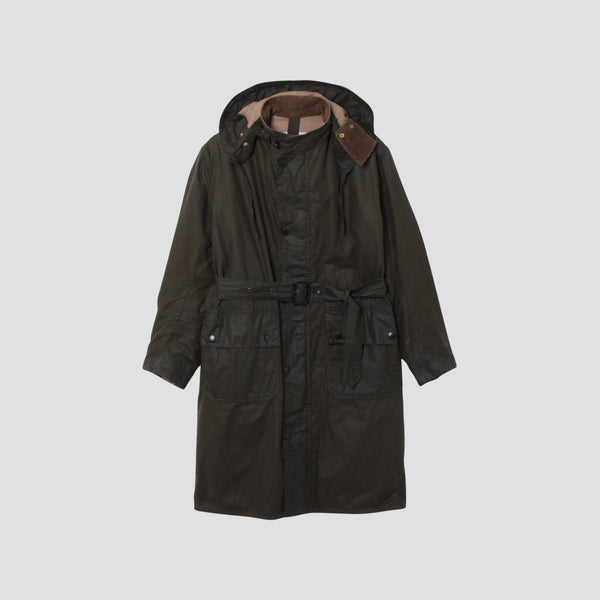 WAXED COTTON COAT