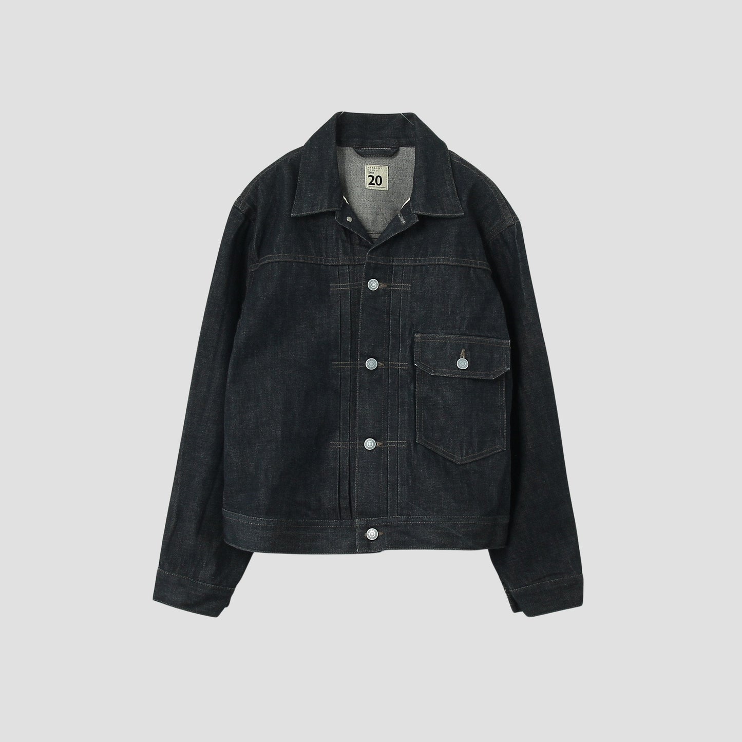 ORGANIC COTTON DENIM BLOUSON