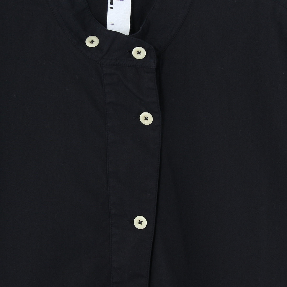 AGO GARMENT DYE BASIC POPLIN DRESS