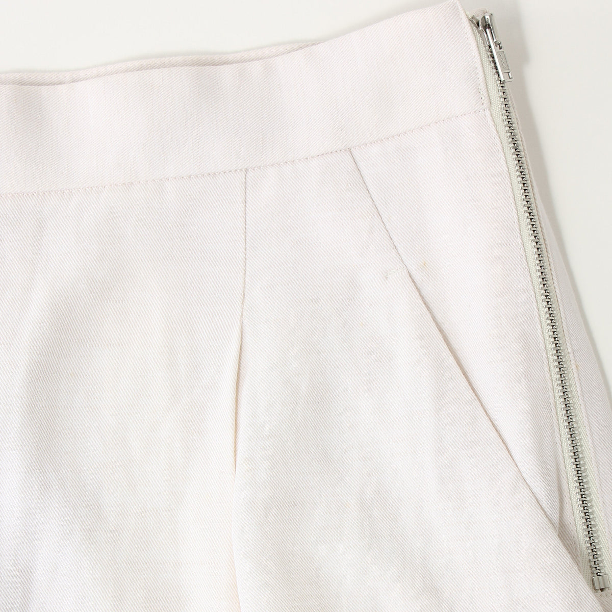 HIGH TWIST COTTON LINEN TROUSERS