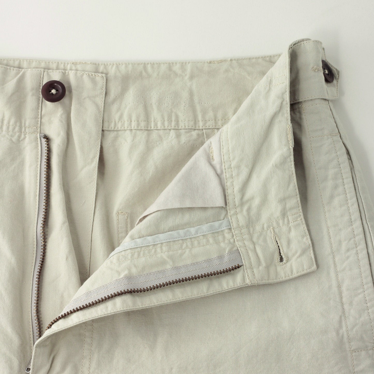 DRY COTTON LINEN TROUSERS