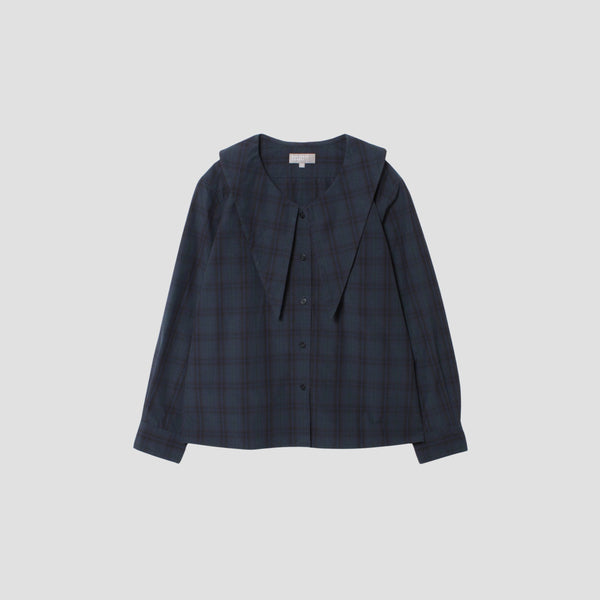 TARTAN POPLIN COTTON SHIRT