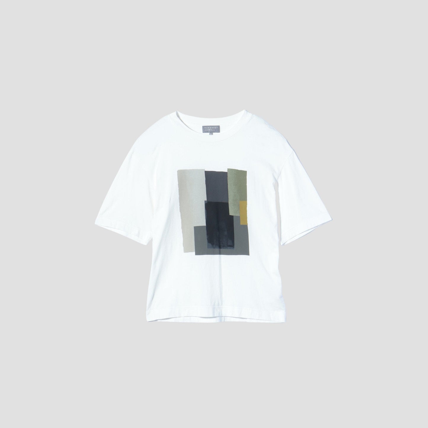 COLLAGE PRINT COTTON JERSEY TOP