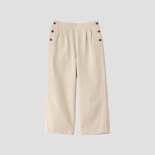 WOOL COTTON HEAVY TWILL TROUSERS