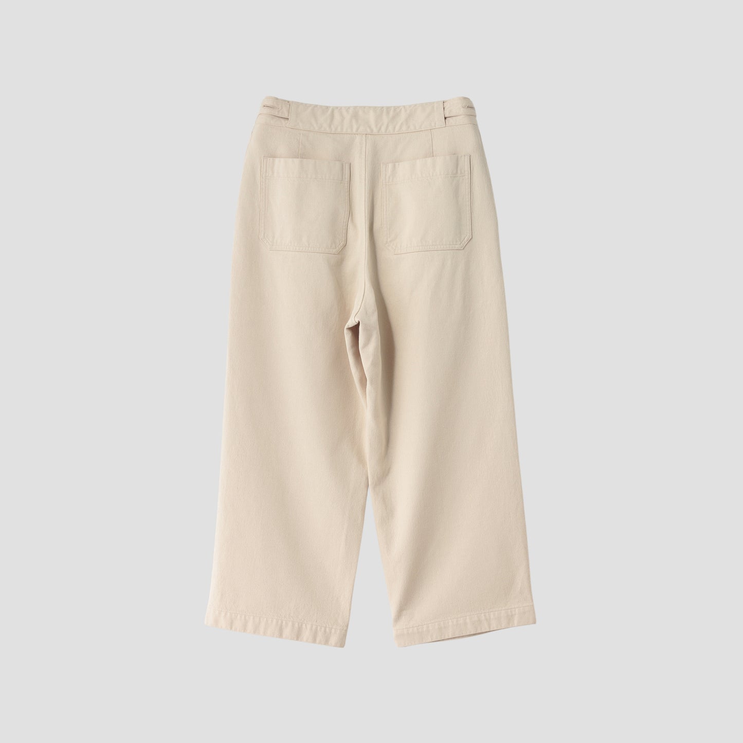 WOOL COTTON HEAVY TWILL TROUSERS
