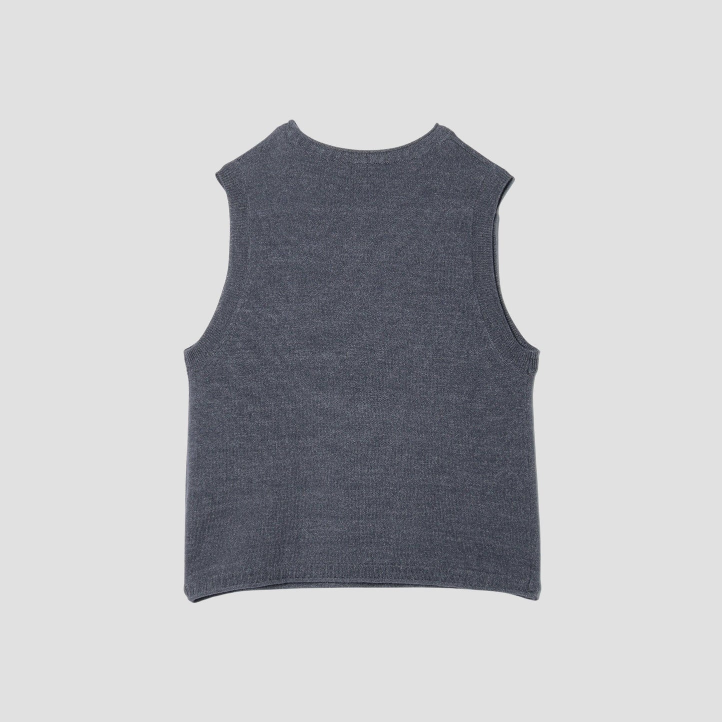 FADED COTTON WOOL KNIT