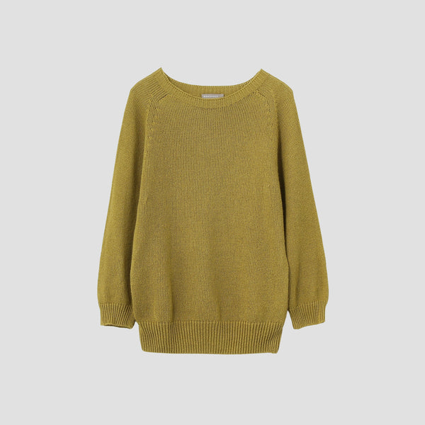 LONG SLEEVE CREW NECK KNIT