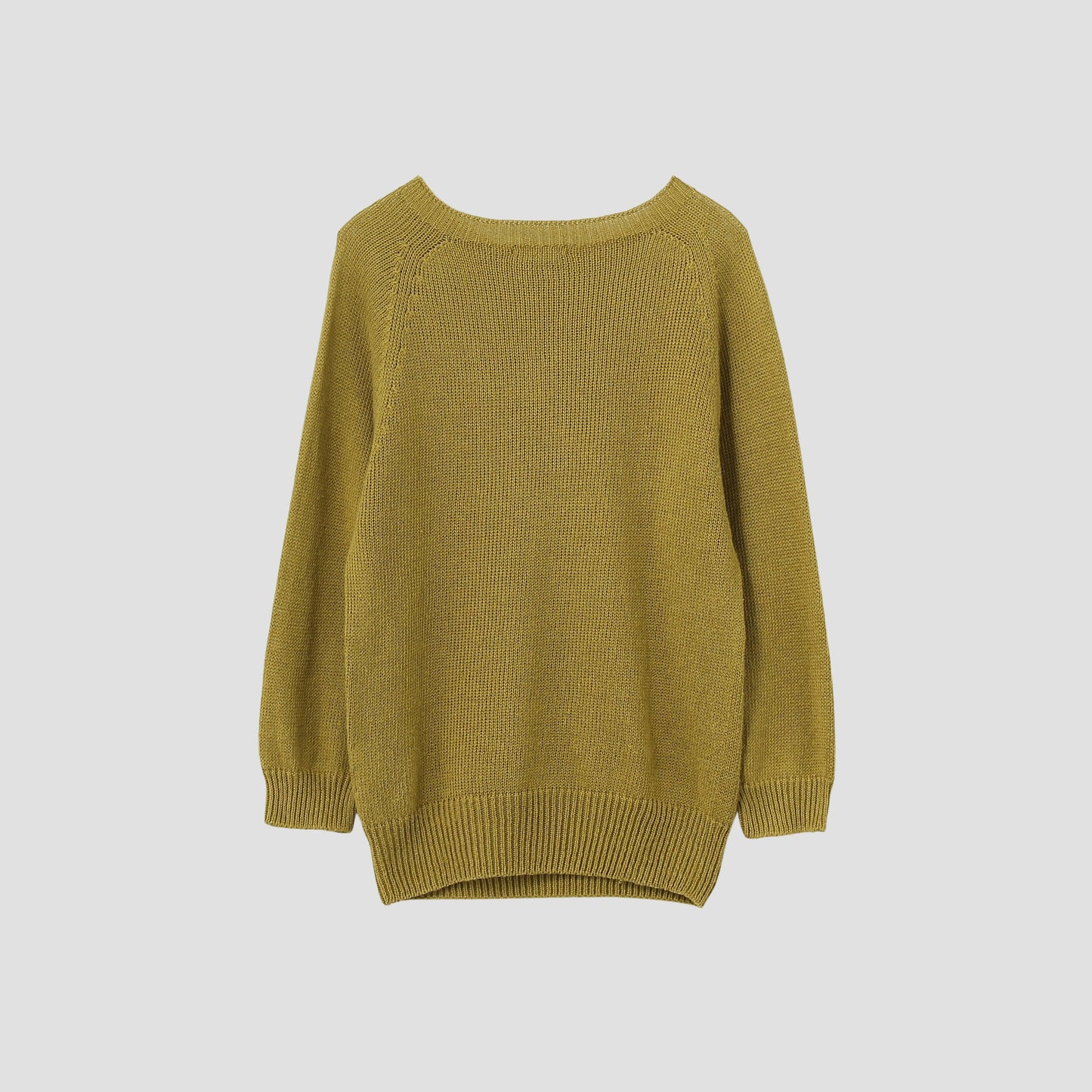 LONG SLEEVE CREW NECK KNIT