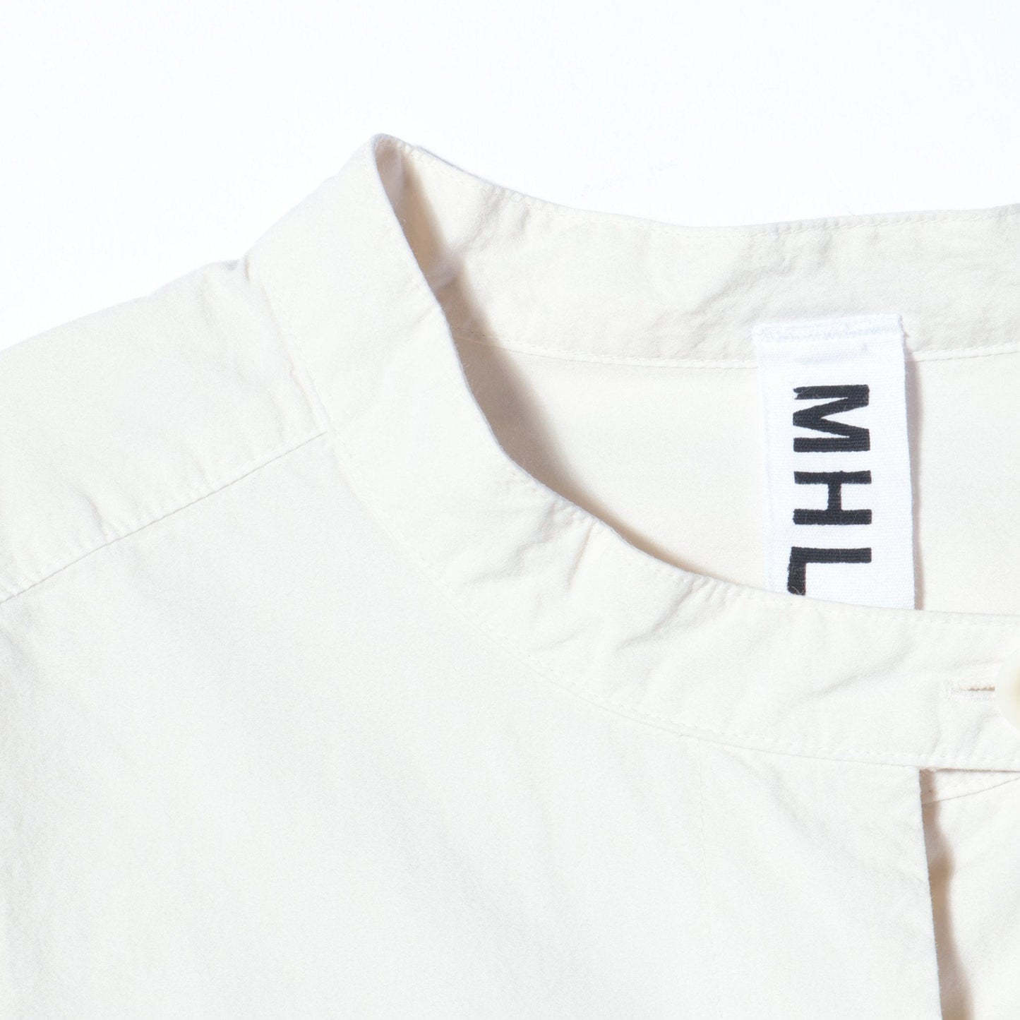 WASHED DRY COTTON POPLIN SHIRT