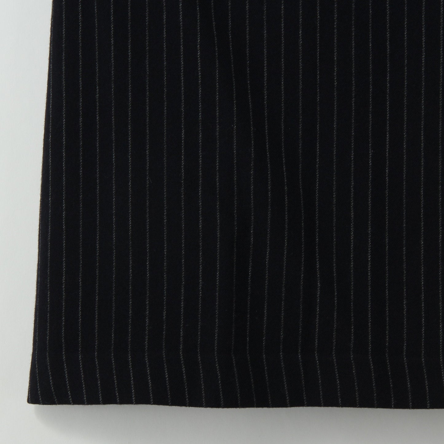 BROKEN STRIPE WOOL SKIRT