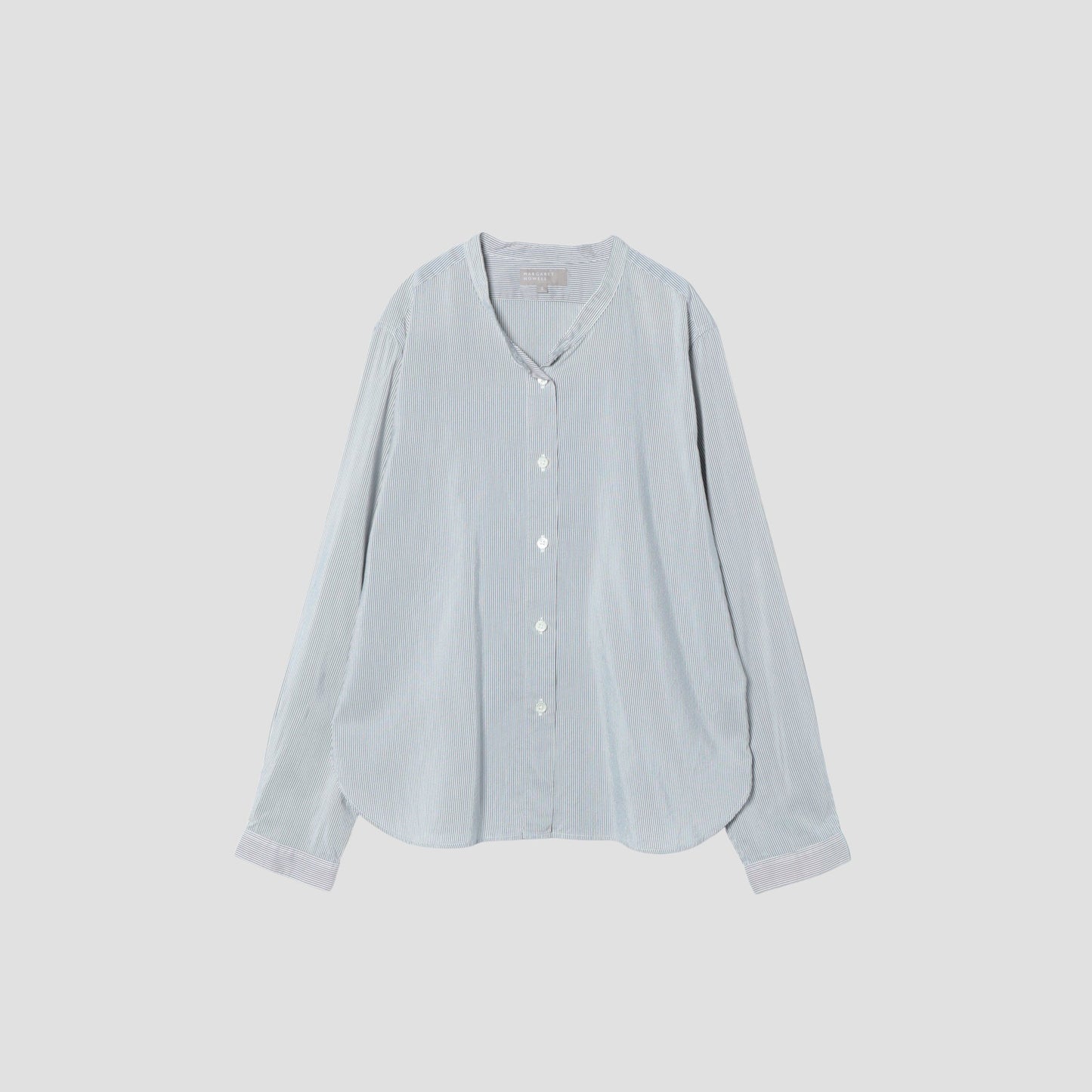 STRIPE SILK COTTON SHIRT