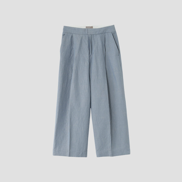 LINEN COTTON TROUSERS