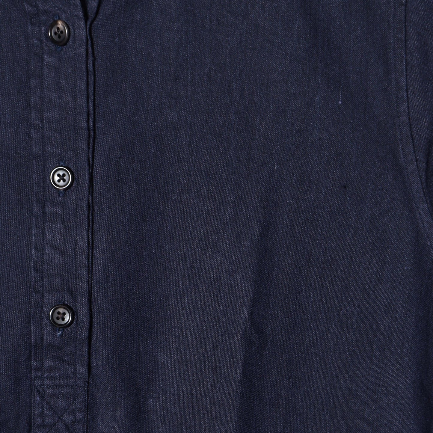 FADED LINEN COTTON TWILL DRESS