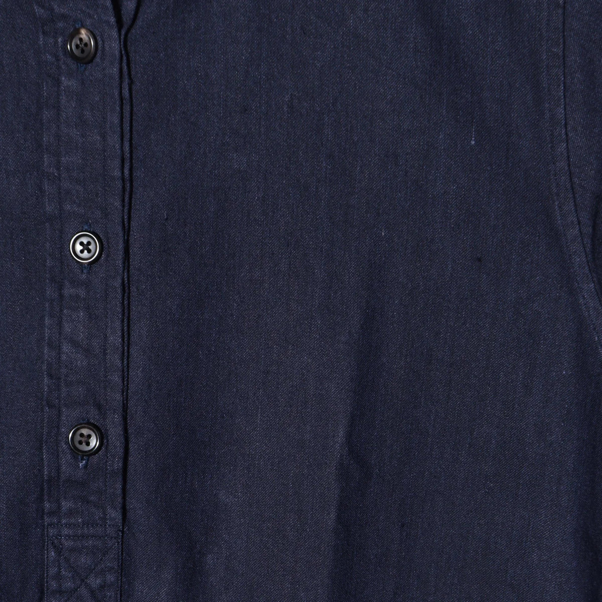 FADED LINEN COTTON TWILL DRESS
