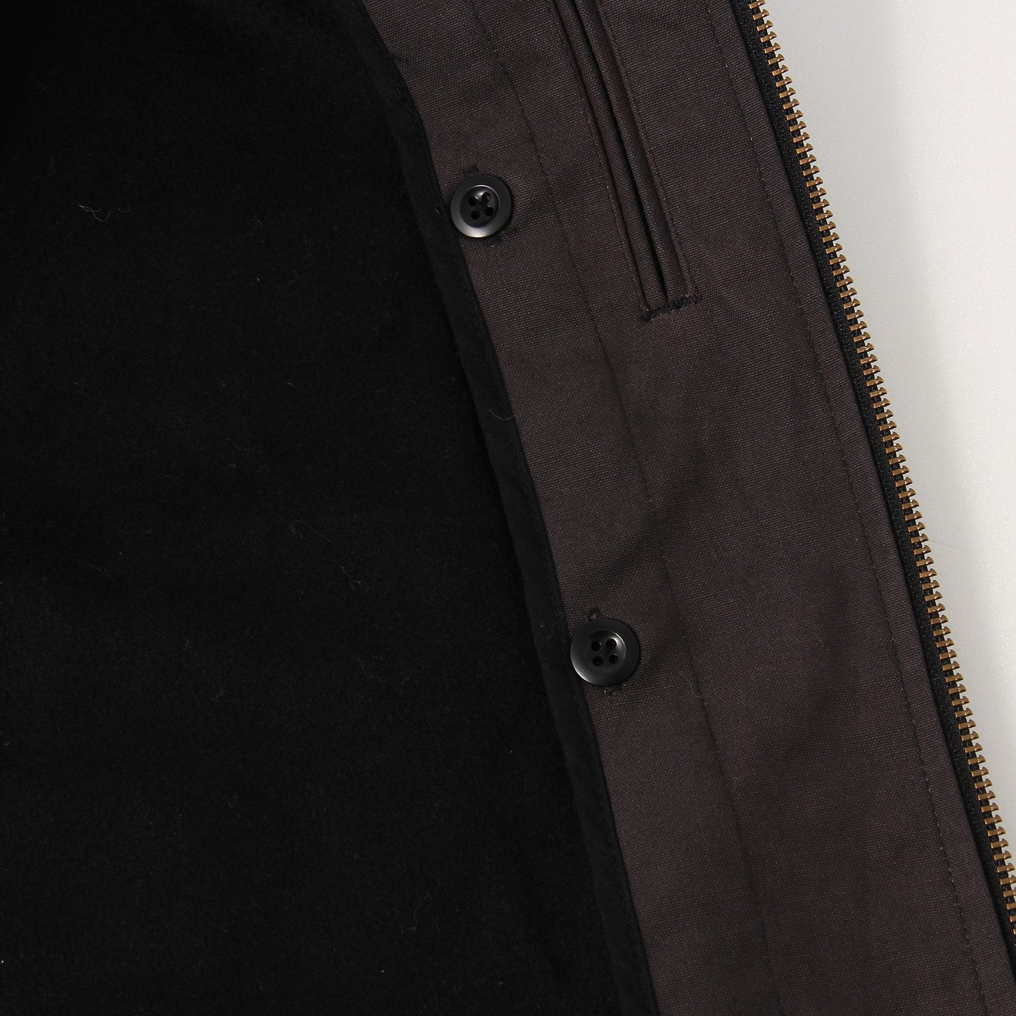 TUMBLED COTTON CANVAS BLOUSON