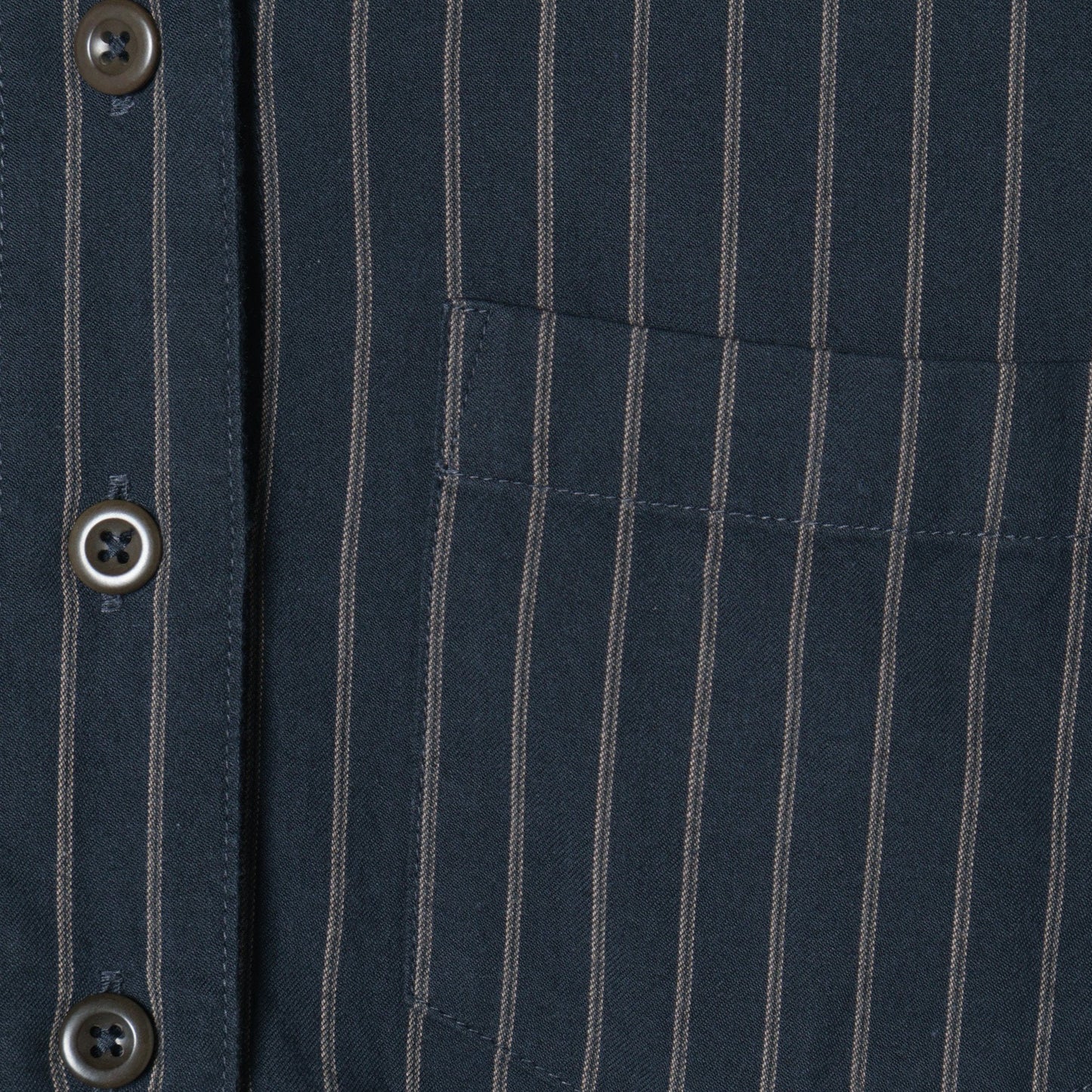 COTTON WOOL STRIPE SHIRT