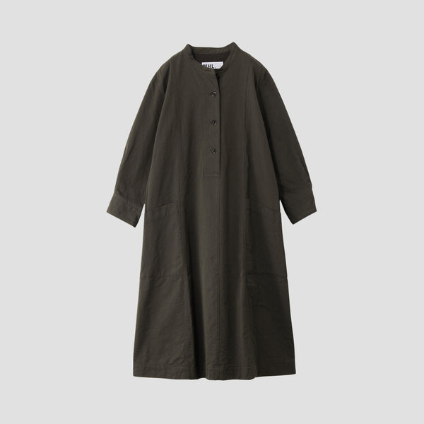 COTTON WOOL TWILL DRESS