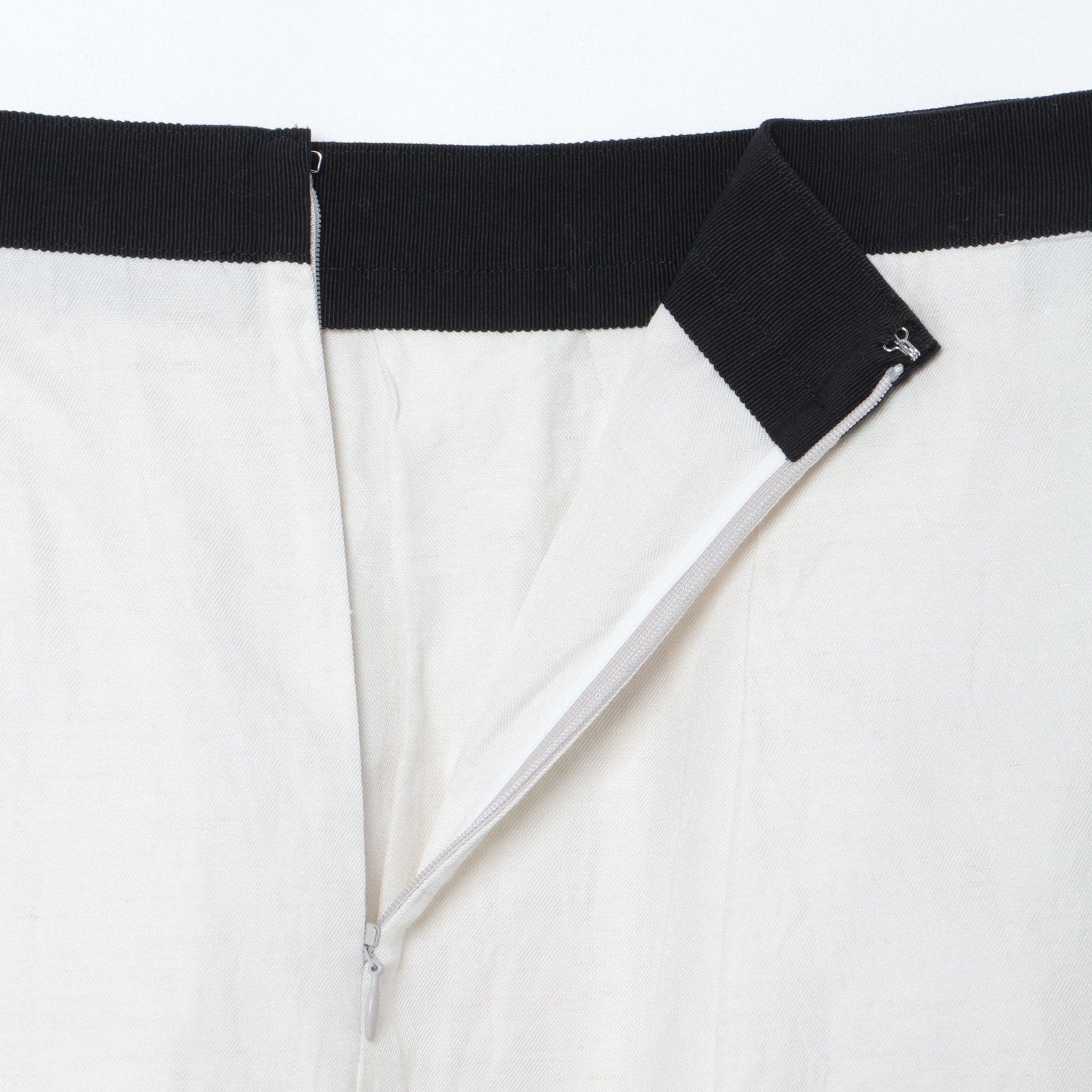 COTTON LINEN TWILL SKIRT