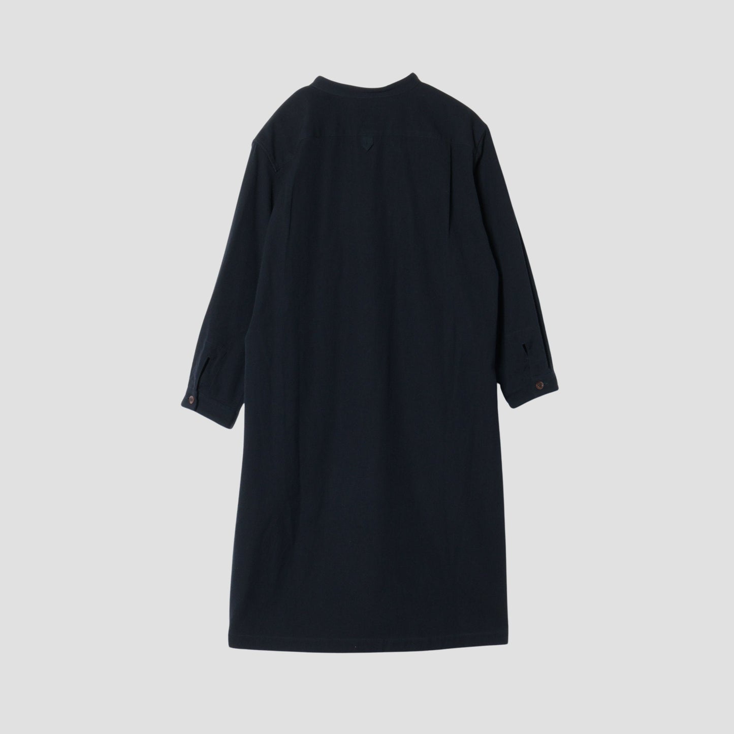 WOOL COTTON TWILL DRESS