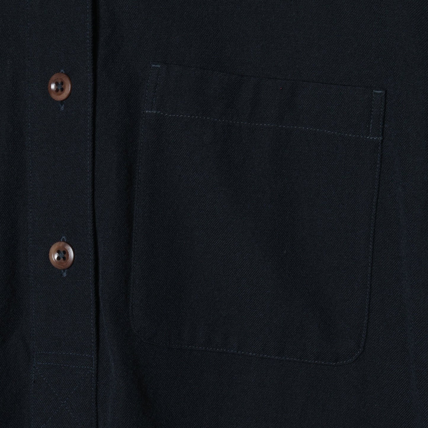 WOOL COTTON TWILL DRESS