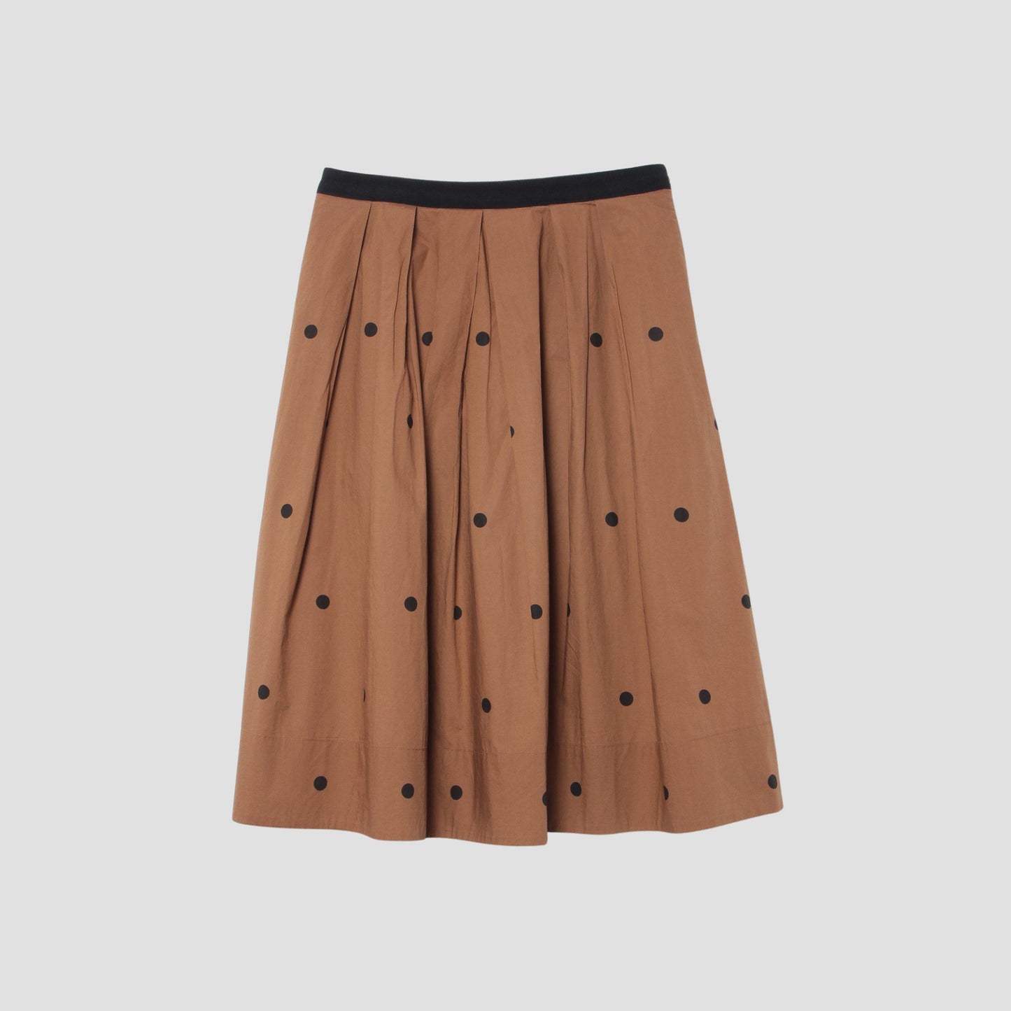 BIG SPOT COTTON SKIRT