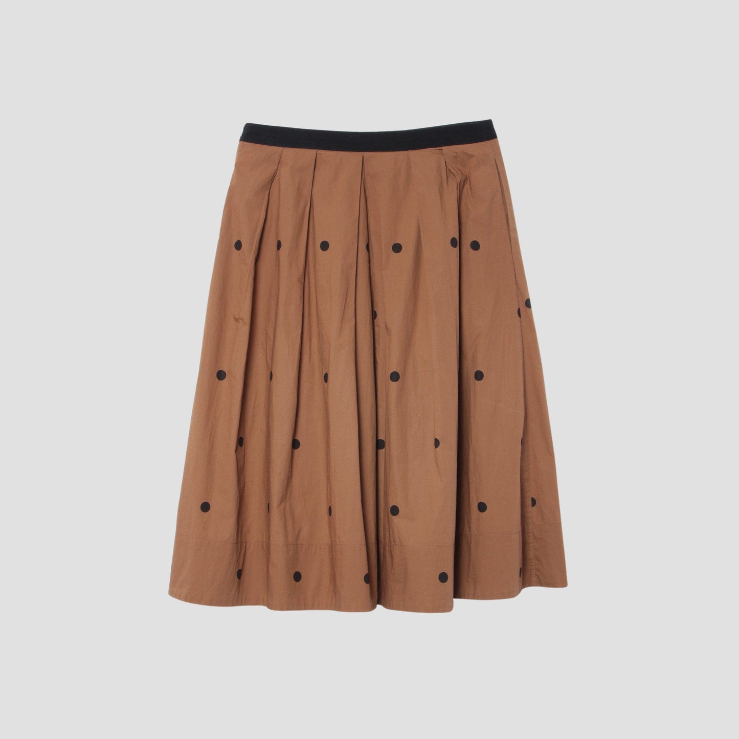 BIG SPOT COTTON SKIRT
