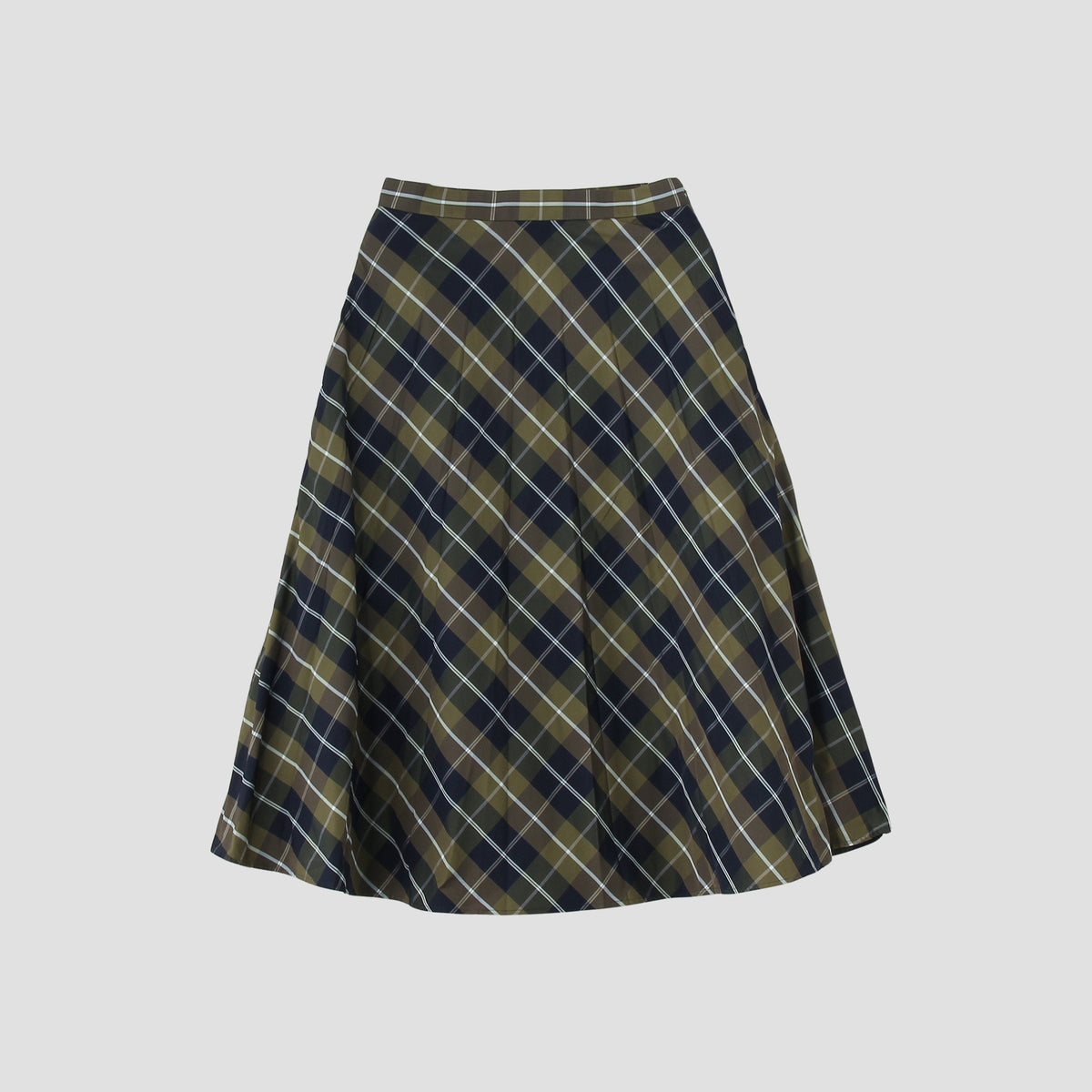 WINDOWPANE CHECK SKIRT