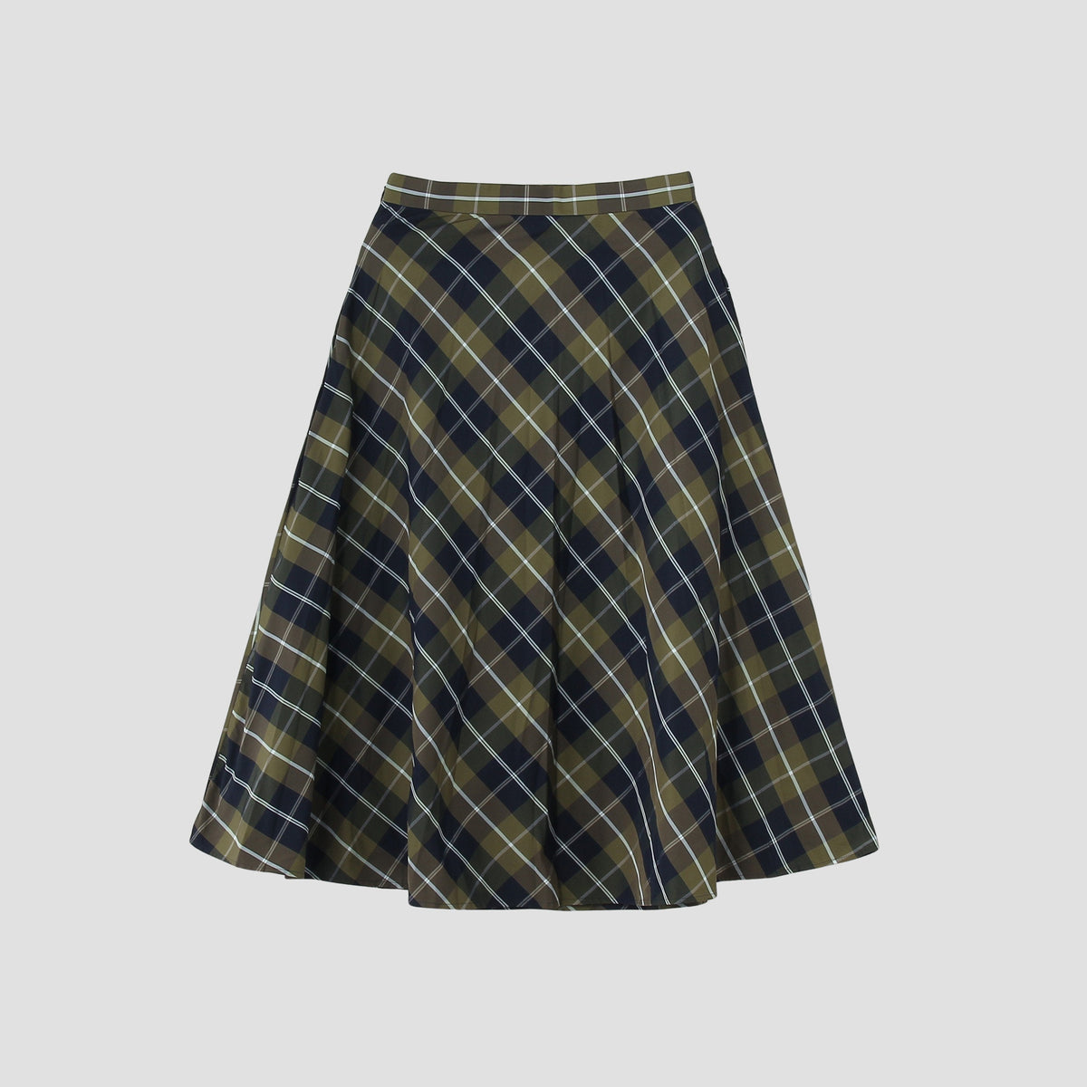WINDOWPANE CHECK SKIRT