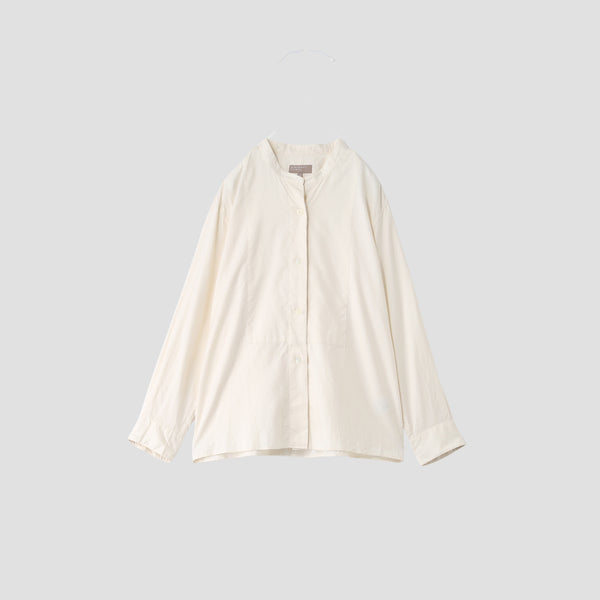 COTTON SILK OXFORD SHIRT