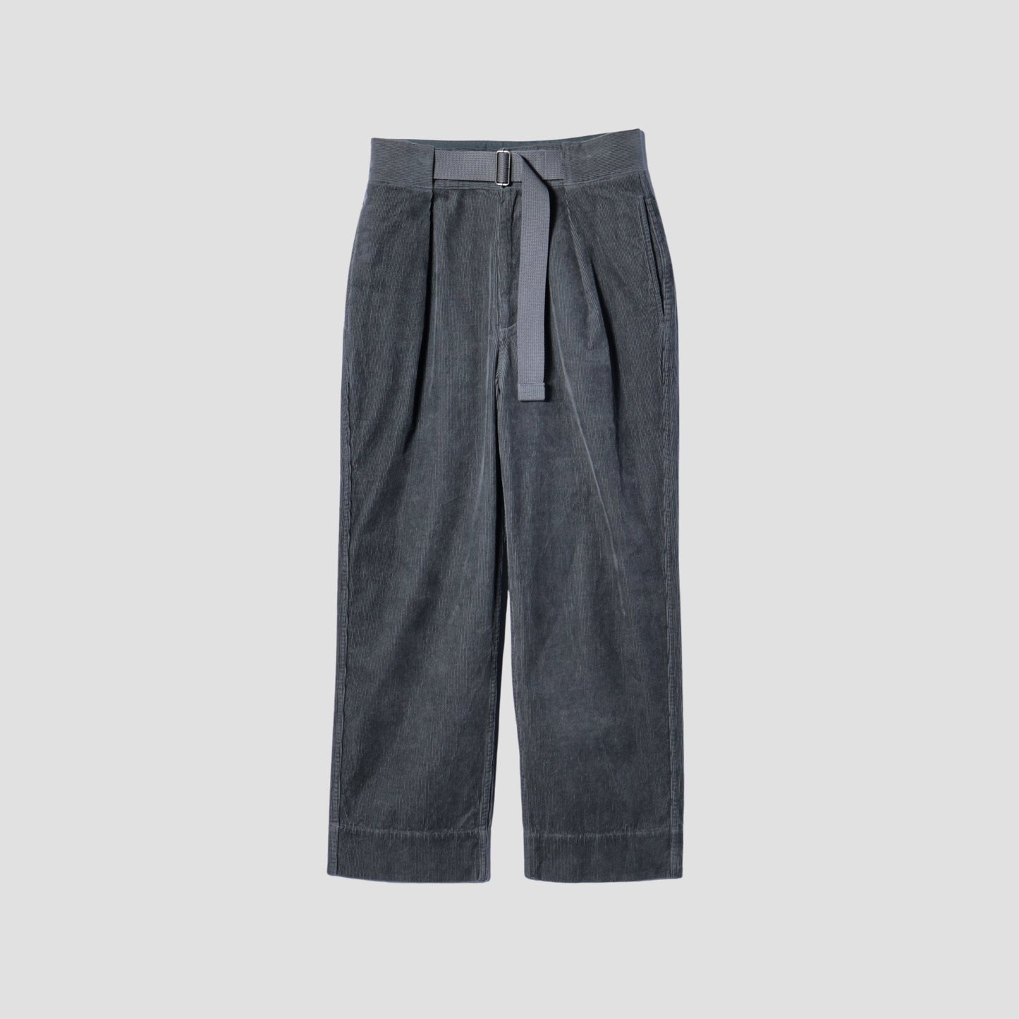 DRY COTTON NEEDLECORD TROUSERS