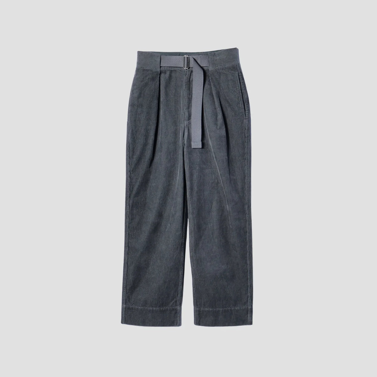 DRY COTTON NEEDLECORD TROUSERS