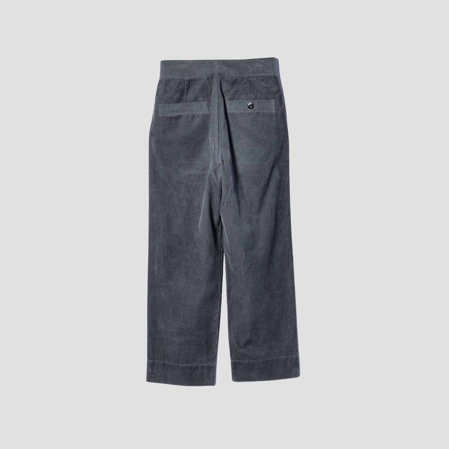 DRY COTTON NEEDLECORD TROUSERS