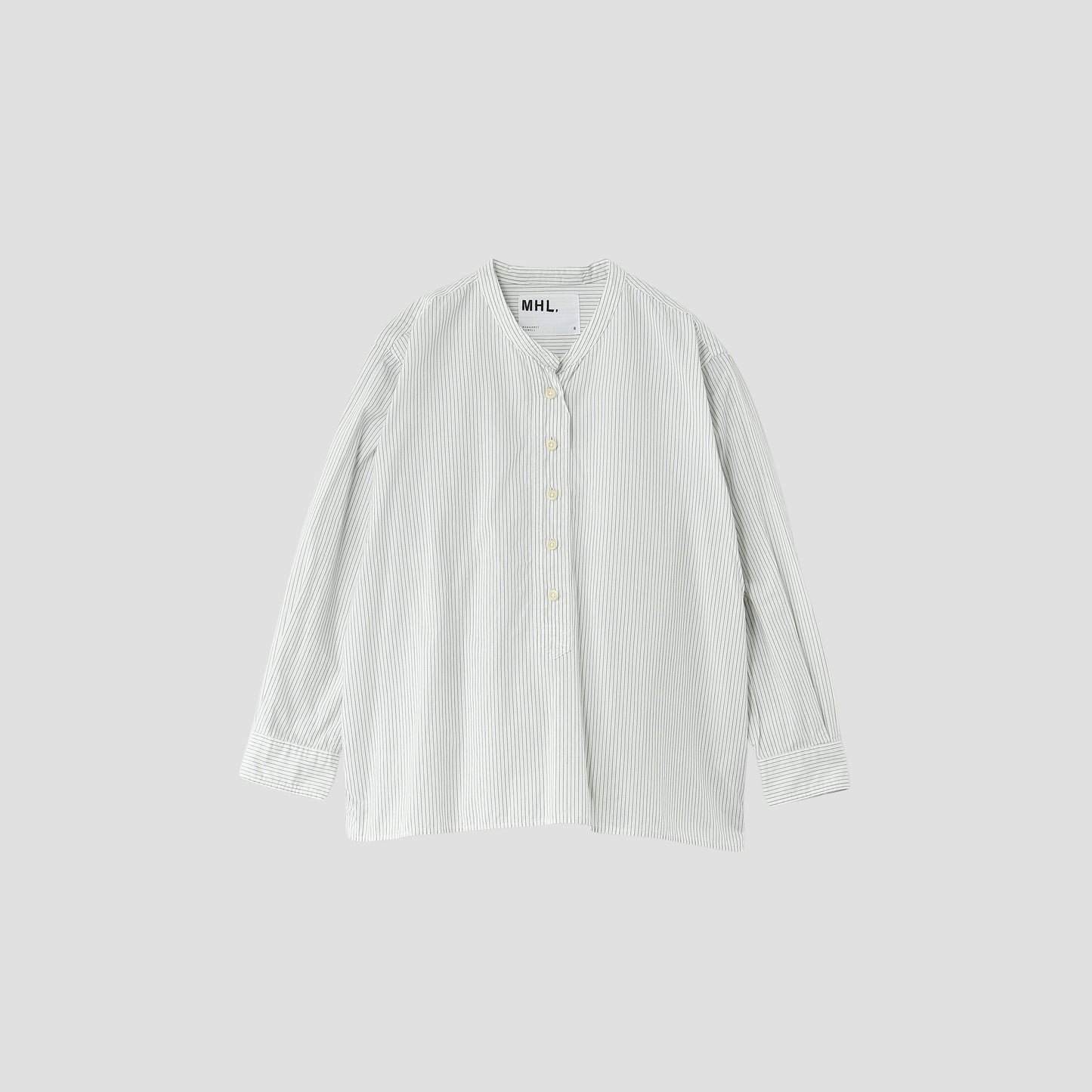 GRAPHIC COTTON STRIPE SHIRT