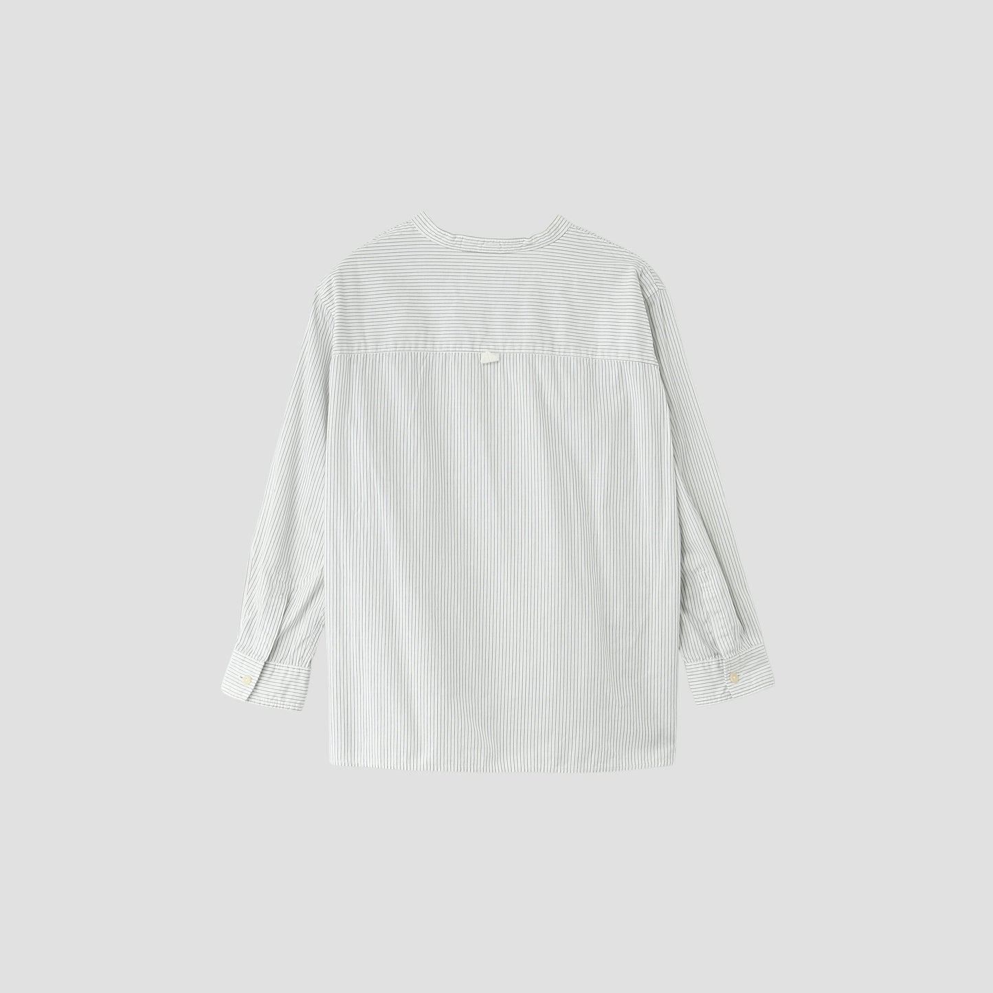 GRAPHIC COTTON STRIPE SHIRT