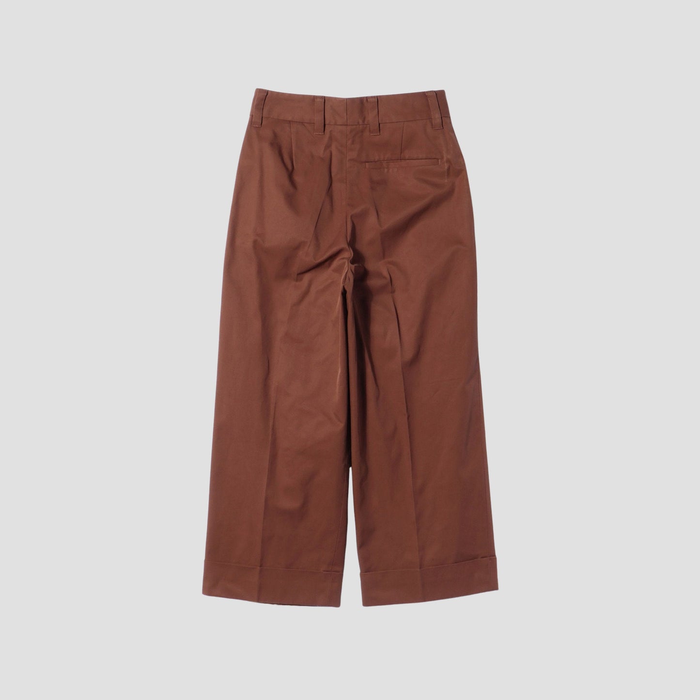 DRY COTTON TWILL TROUSERS