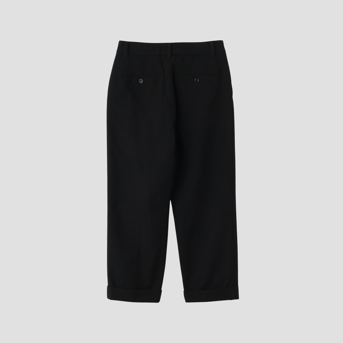 COTTON WOOL BARATHEA TROUSERS