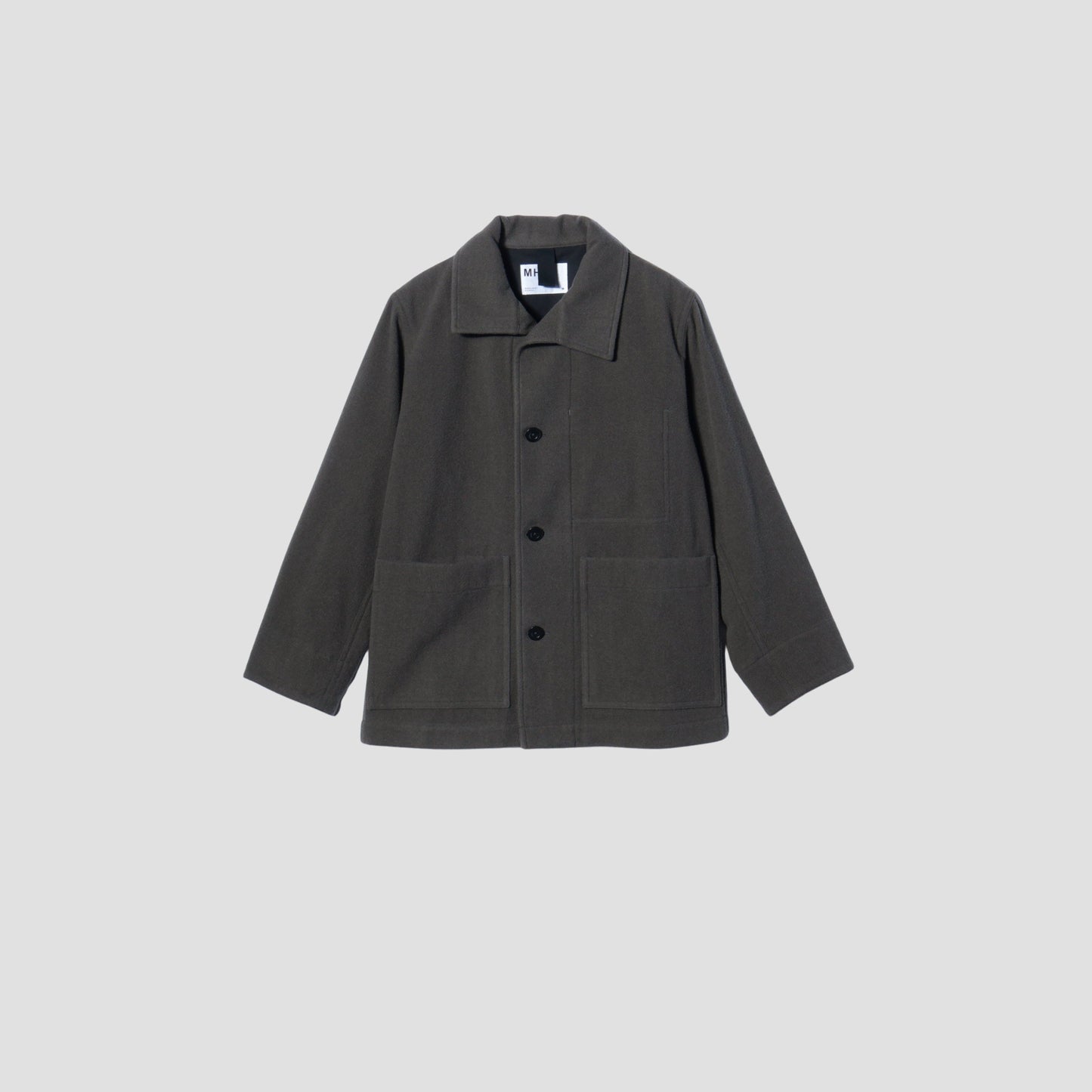 FELTED SHETLAND WOOL BLOUSON