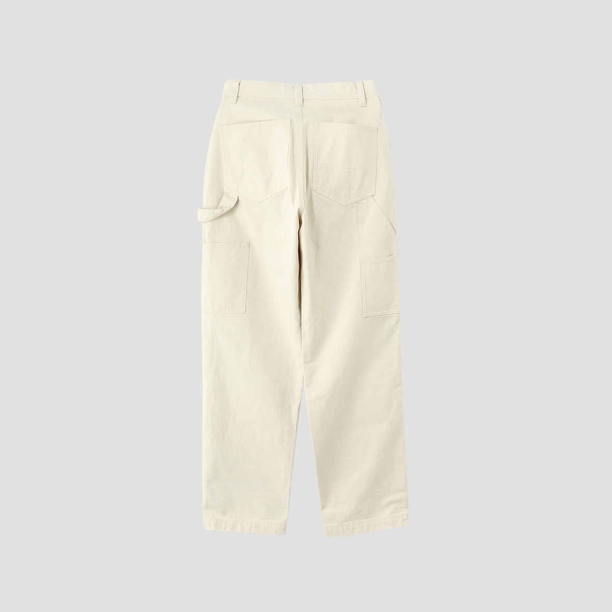 NATURAL DENIM TROUSERS