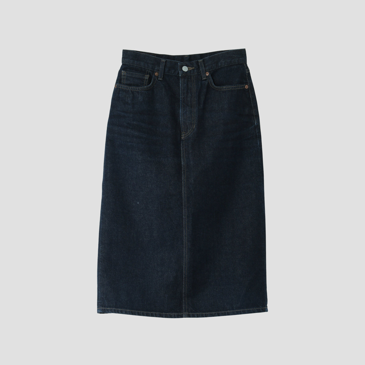 AUTHENTIC BLUE DENIM SKIRT