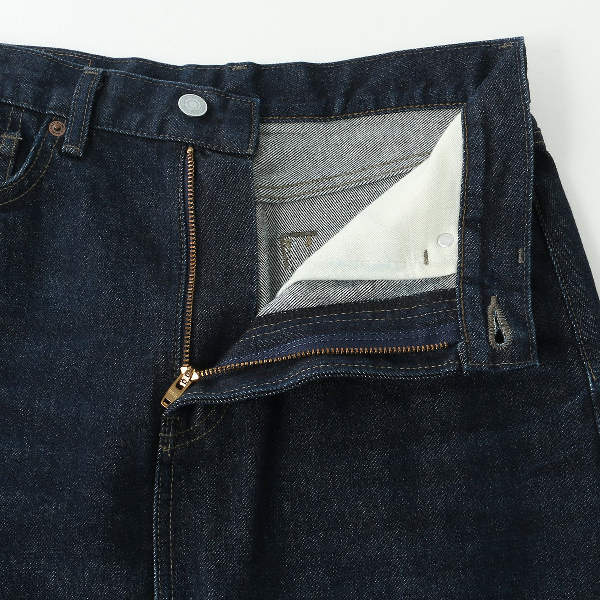 AUTHENTIC BLUE DENIM SKIRT