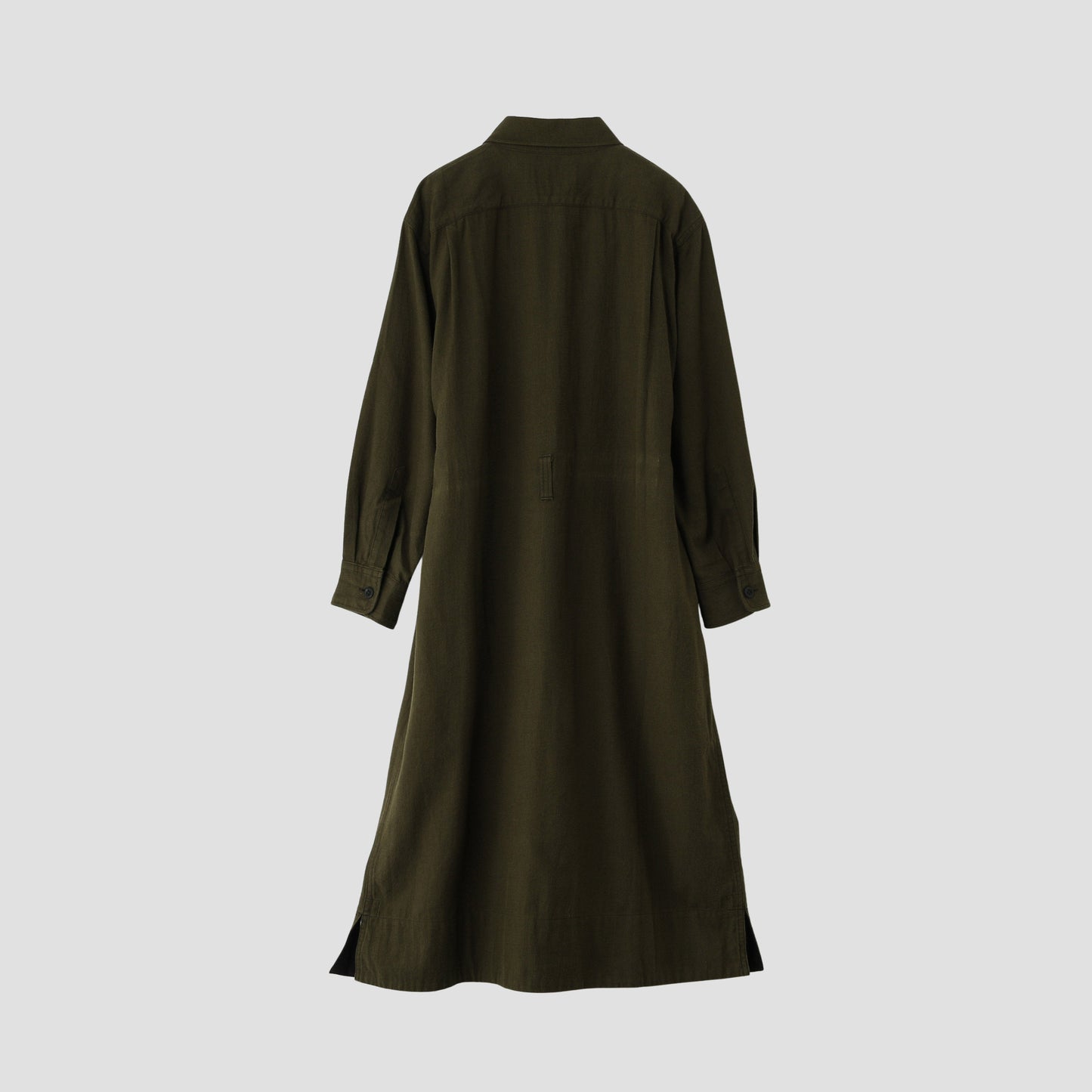 JAPANESE WOOL SHIRTING DRESS