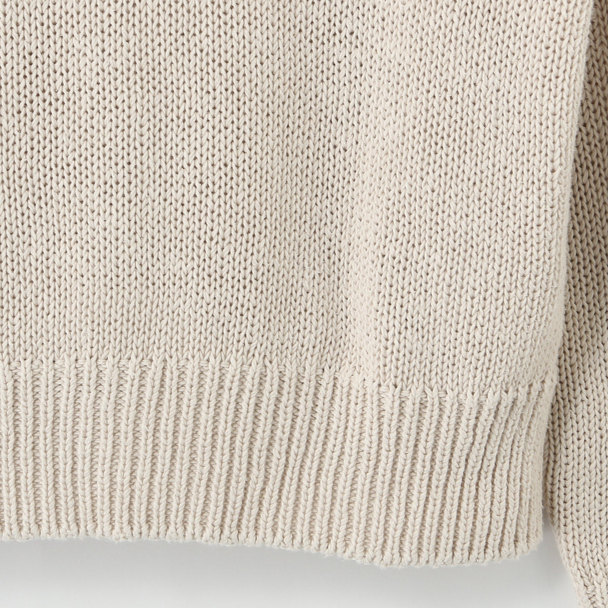 CHUNKY COTTON LINEN KNIT